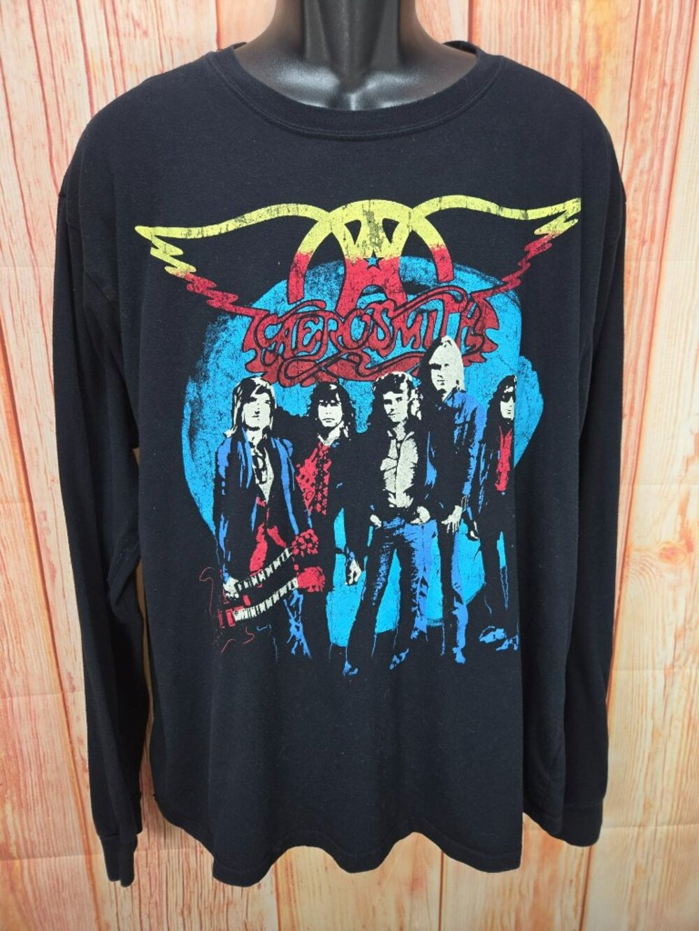 Aerosmith Rocks Tour Unisex Long Sleeve T-Shirt XXL